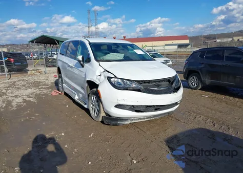 2022 Chrysler Voyager Lx z USA, uszkodzony, nr VIN 2C4RC1CG0NR205280